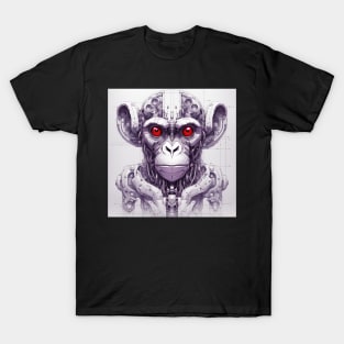 Technical Cyber Monkey T-Shirt